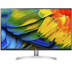 LG 31.5 inch Ultrafine 4K UHD Pixels Hdr10 Monitor Radeon Free sync, Inbuilt Speaker, 32UN500-W, White