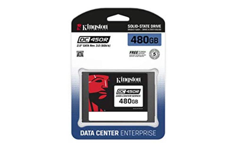 Kingston 480GB Data Center DC450R SEDC450R/480G SSD 6GBps SATA Storage, Multicolour