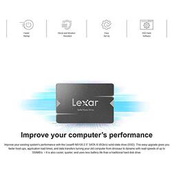 Lexar 256GB NS100/s SSD High Speed SATA + SSD, Multicolour
