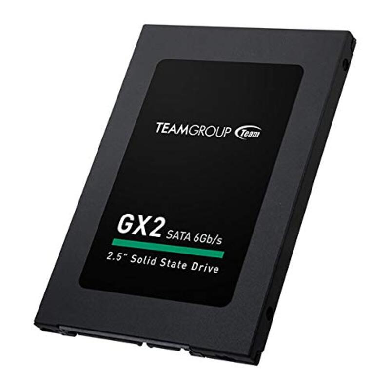 Team Group 1TB GX2 2.5 Inch SATA III SSD, T253X2001T0C101, Black