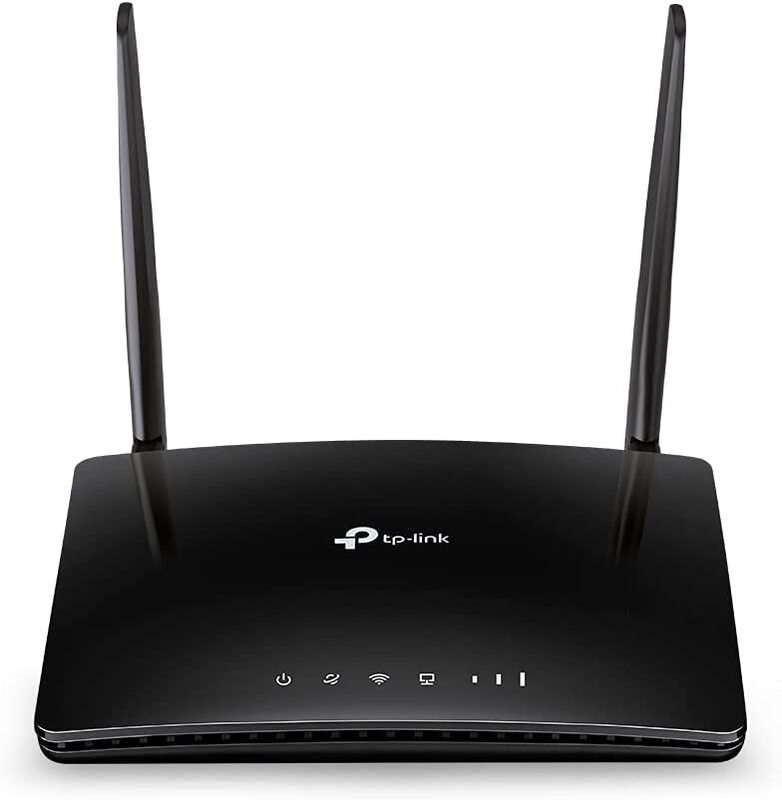 TP-Link Archer MR400 AC1200 Wireless Dual Band 4G LTE Router, Black
