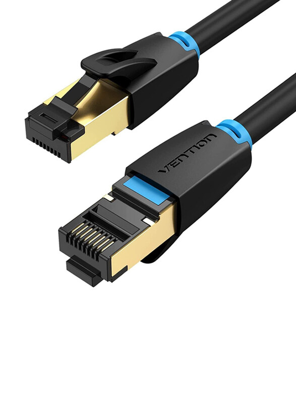 

Vention Ethernet Cat 8 40Gbps 2000MHz High Speed RJ45S/FTB Dual Twisted Network Cable for Switch, Router, Patch Panel, PlayStation 4, Xbox & Data Cent