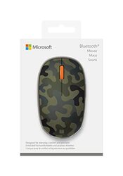 Microsoft Modern Camo Bluetooth Optical Mouse, 8KX-00028, Forest