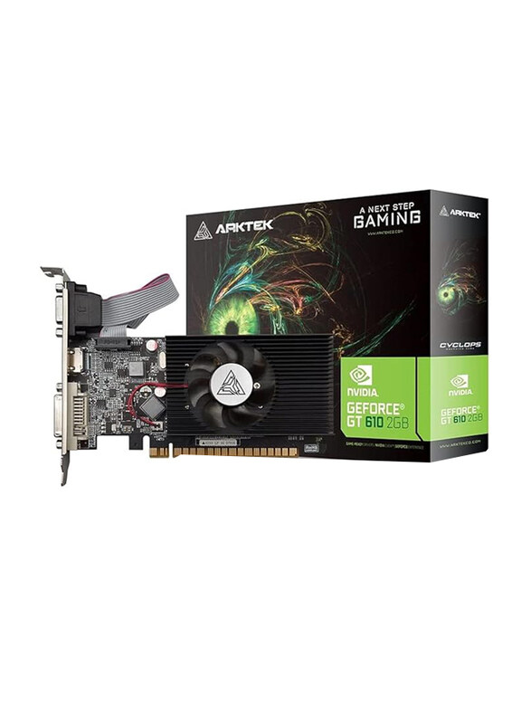 

Generic Arktek NVIDIA GeForce GT 610 2GB Graphics Cards, Black