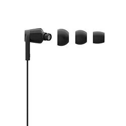 Belkin Sound USB Type C Wired In-Ear Headphones with Mic, Black
