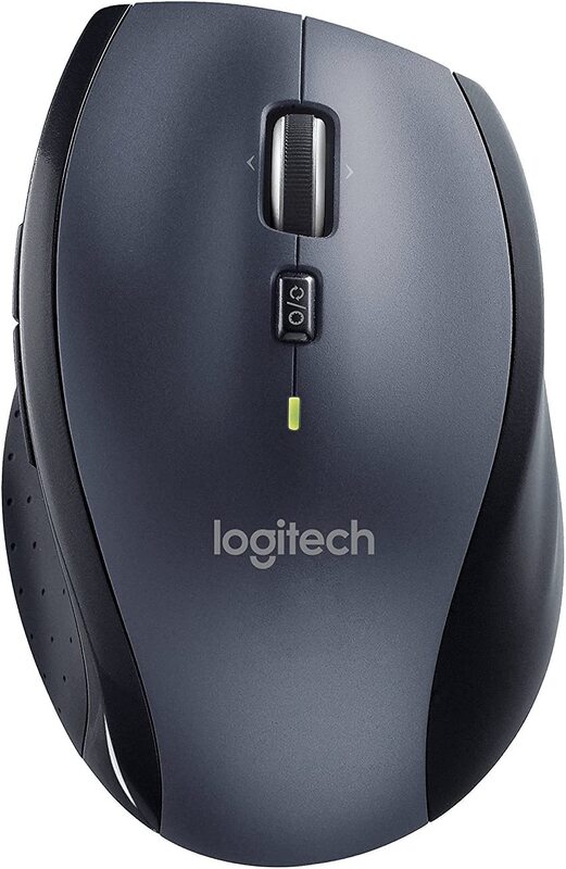 Logitech M705 Wireless Marathon Optical Mouse, Black