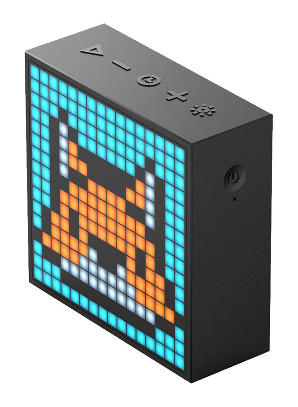 

Divoom 840500101766 Bluetooth Pixel Art Speakers, Black