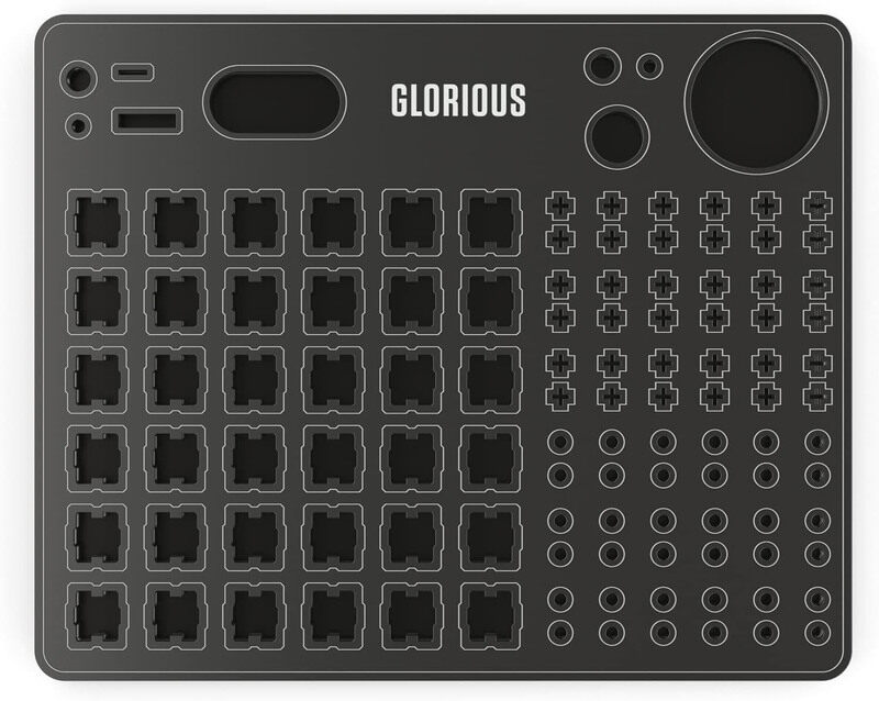 

Generic Glorious PC Gaming Race Lube Station Mechanical Keyboard, Black