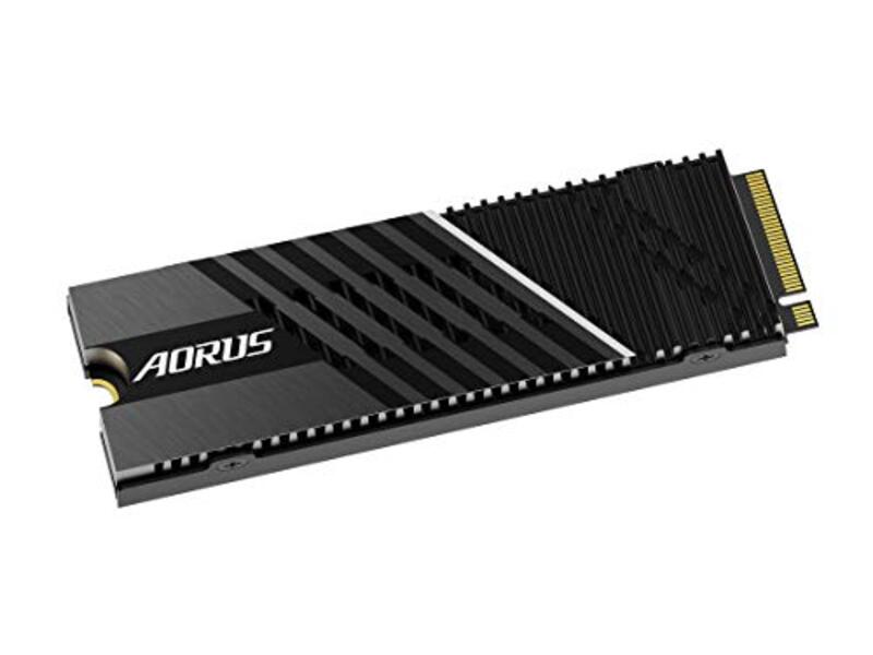 Gigabyte 1TB AORUS Gen4 7000s SSD PCIe 4.0 NVMe M.2 3D TLC NAND, SSD GP-AG70S, Multicolour