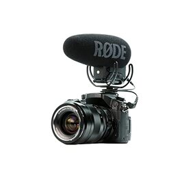 Rode VideoMic Pro+ Camera Shotgun Microphone, Black
