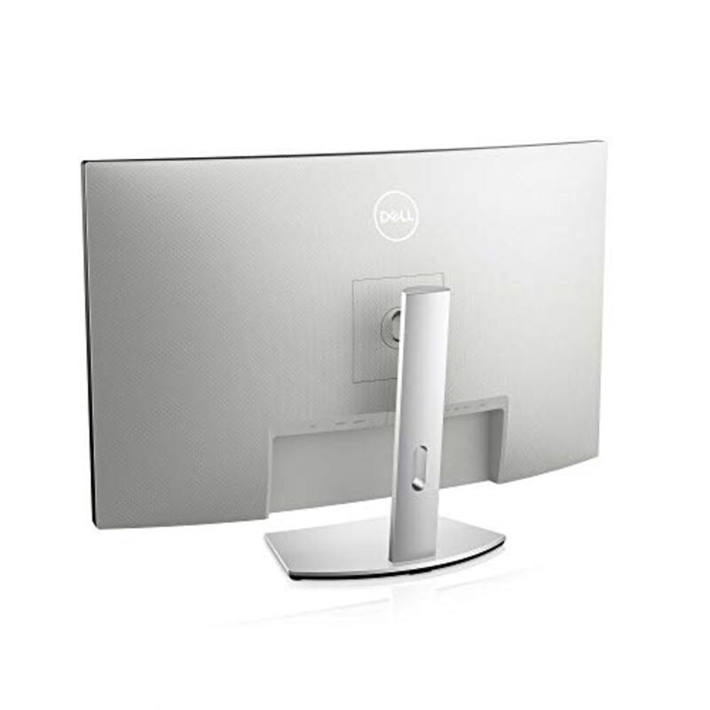 Dell 32-Inch Ultra Thin 4K UHD Curved Monitor, S3221QS, Silver