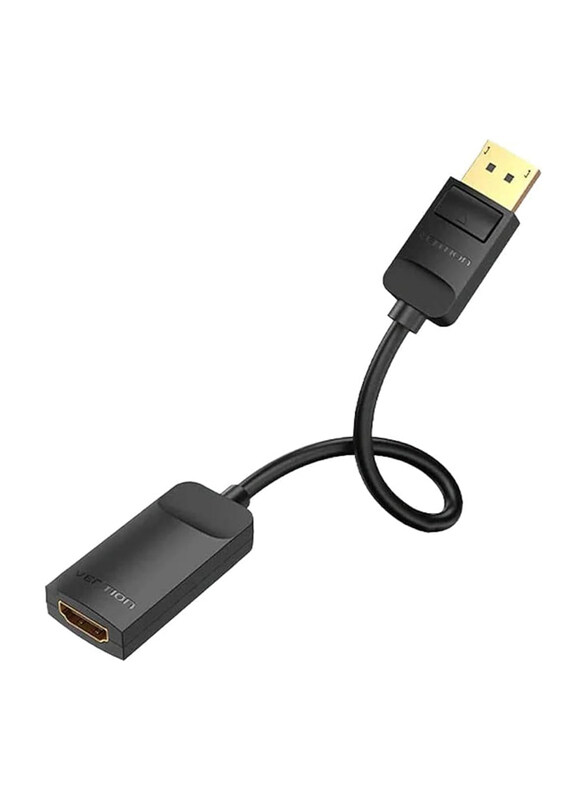 

Vention 0.15-Meter Converter, Display to HDMI for TV/Laptop, Black