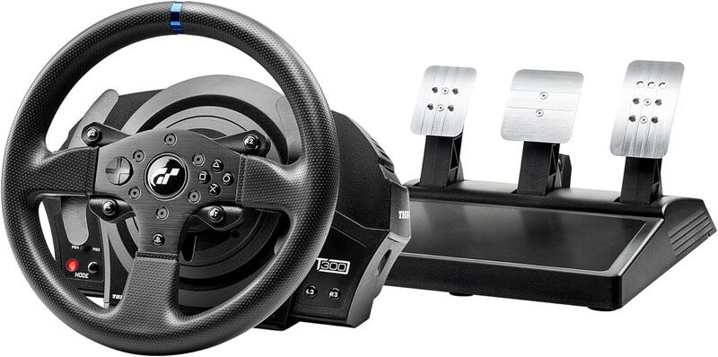 

Multiple Thrustmaster T300RS GT Racing Wheel and 3 Pedals for Playstation PS4 and PC, Black