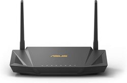 ASUS RT-AX56U Ax1800 Dual Band Wifi 6 (802.11Ax) Router With Mu-Mimo and Ofdma Technology, Black