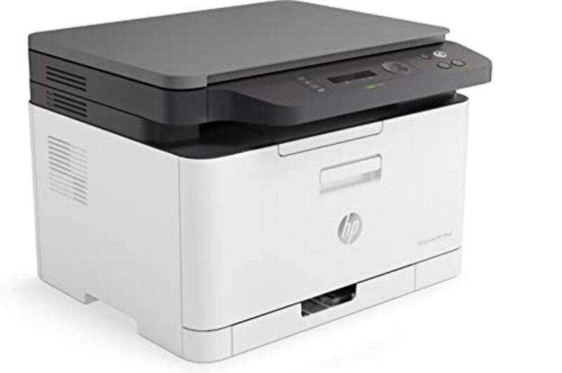 HP Color Laser MFP 178NWG Laser Printer, White
