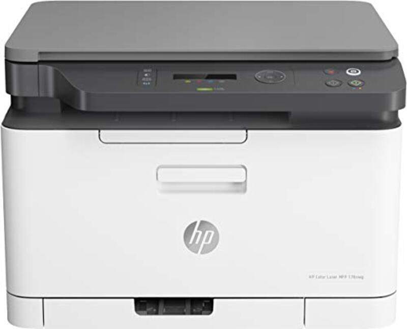 

HP Color Laser MFP 178NWG Laser Printer, White