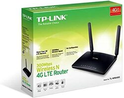 TP-Link TL-MR6400 300 Mbps Wireless N 4GLTE Router, Black