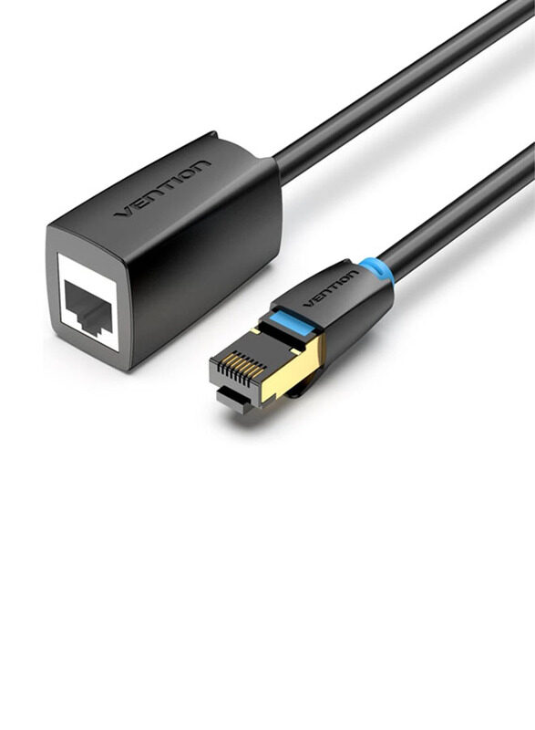 

Vention 1-Meter Cat8 Ethernet Cable, Rj45 to RJ45 for Switch/Router/Patch Panel/PS4/Xbox/Data Centre. Black
