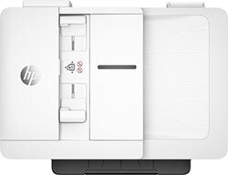 HP OfficeJet Pro 7740 Inkjet Printer, White/Black
