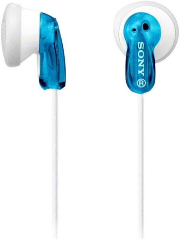 

Sony 3.5mm Jack In-Ear Earphones, MDR-E9LP, White/Blue