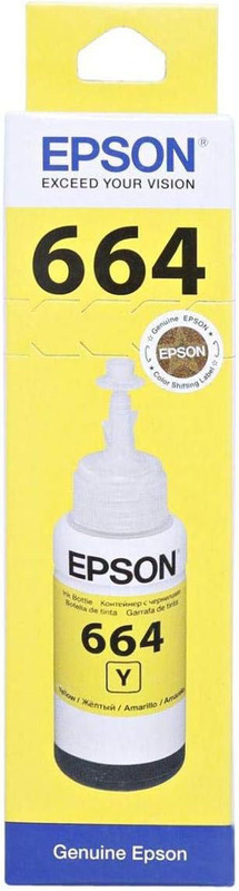 

Epson T6644 Yellow Ink Cartridge Bottle, 70ml