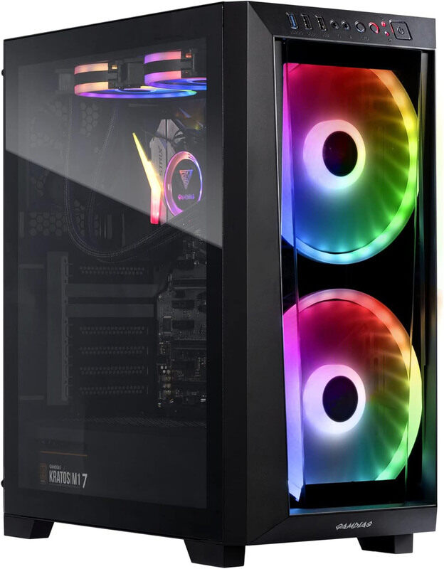 

Multiple Gamdias Zeus Apollo M2 Elite Mid Tower Gaming Case, Black