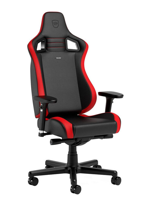 

Multiple Noble Epic Compact Gaming Chair, Black/Carbon/Red