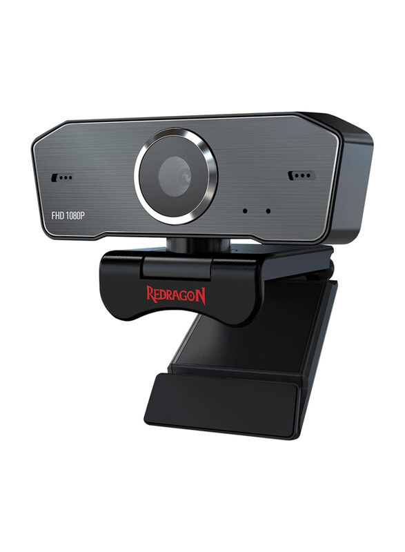 Redragon FHD 1080P Hitman Webcam, GW800, Black