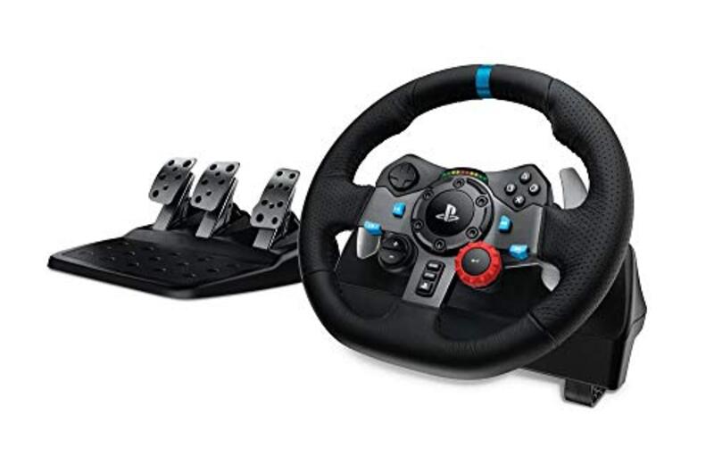 Logitech G29 Driving Force Racing Wheel for PlayStation PS4/PS3 & PC, Black