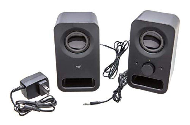 Logitech Z150 Multimedia Stereo Computer Speakers, Black