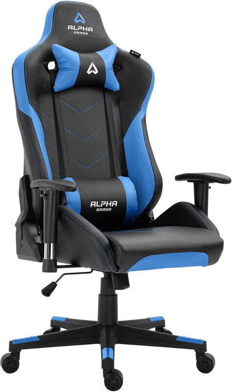 

Generic Alpha Gamer Zeta Gaming Chair, Black/Blue