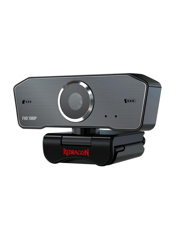 Redragon FHD 1080P Hitman Webcam, GW800, Black