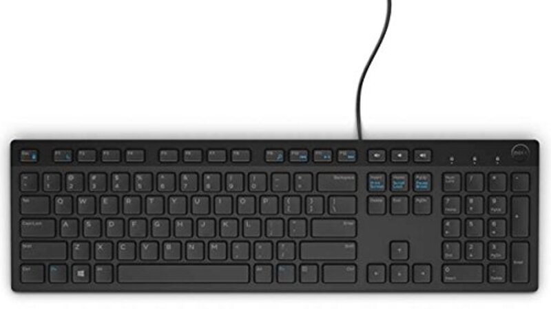 Dell 580-ADGV Wired English Keyboard, Black
