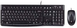 Logitech Wireless English Keyboard Combo, MK120, Black