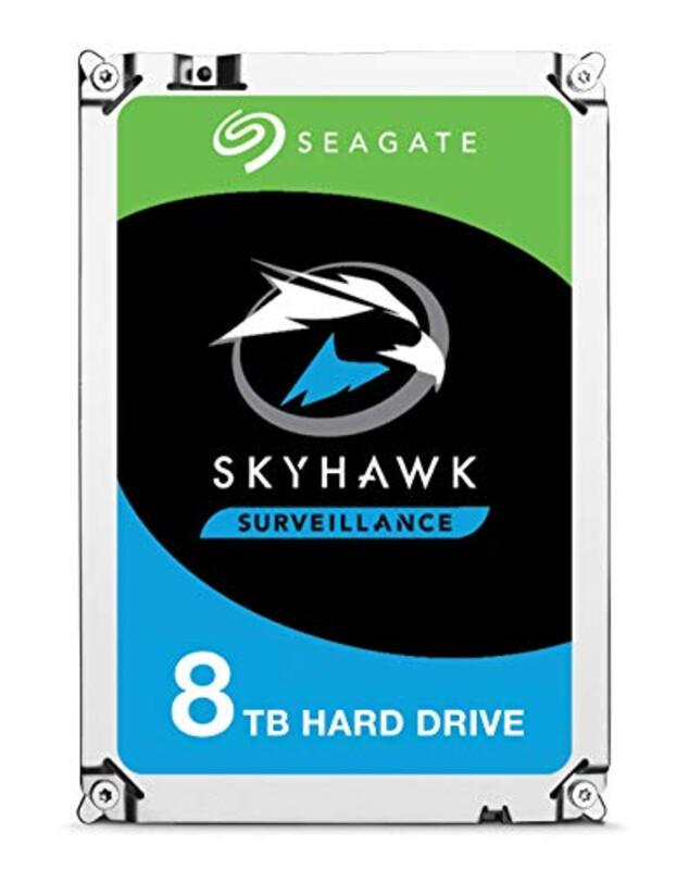 Seagate 8TB HDD SkyHawk 256MB 7.2K 3.5 SATA, Multicolour