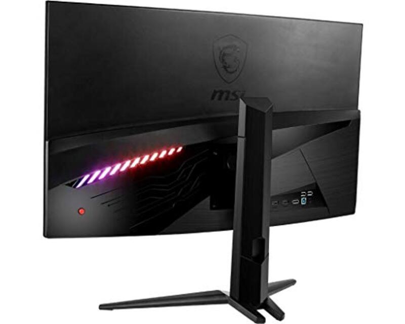 MSI 31.5 inch Non-Glare Narrow Bezel Screen 16: 9 Aspect Ratio Refresh Rate 1ms HDR Ready 4K Resolution Curved Gaming Monitor, OPTIX MAG321CURV, Black