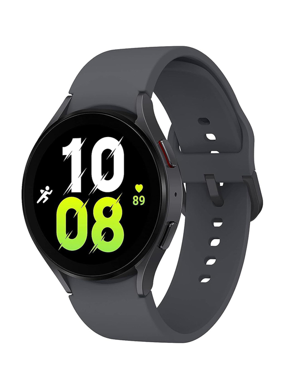 

Samsung Galaxy Watch 5 40mm Display Smart Watch, Health Monitoring, Fitness Tracker, Long Lasting Battery, Bluetooth, Graphite, UAE Version