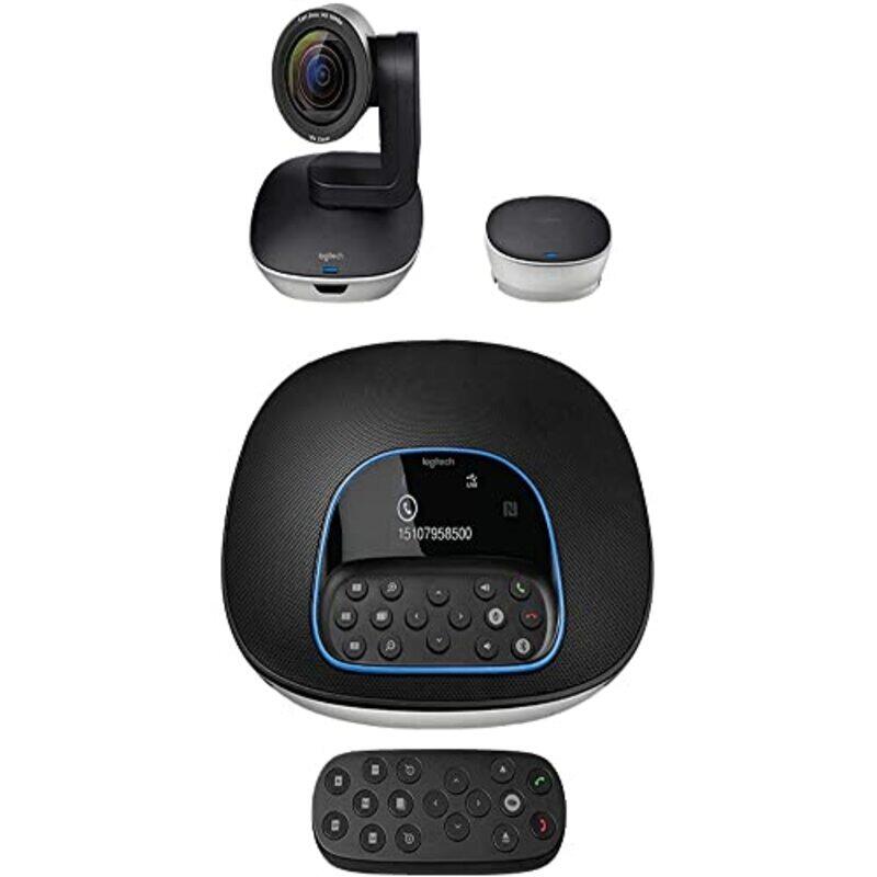 

Universal Logitech Group Video Conferencing System Camcorder, Black