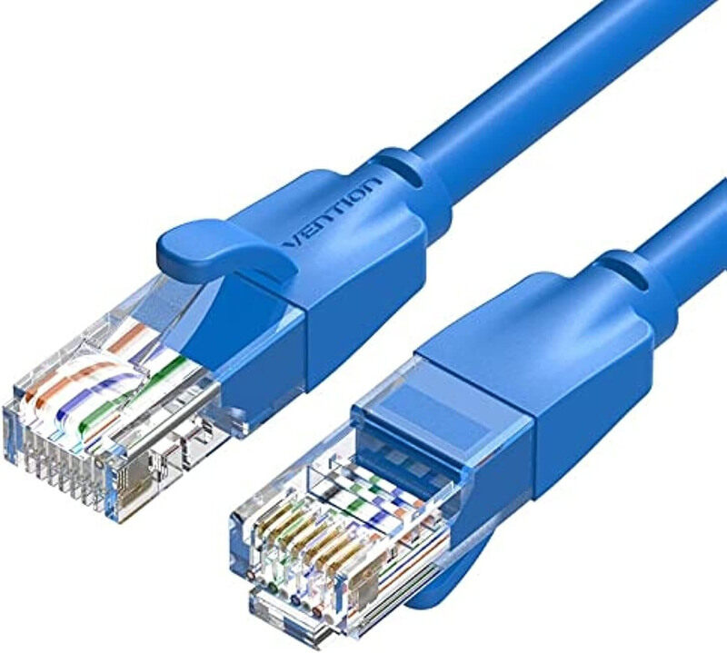 

Vention 2-Meter Cat.6 UTP Patch Cable, RJ45 to RJ45 for Router, Blue