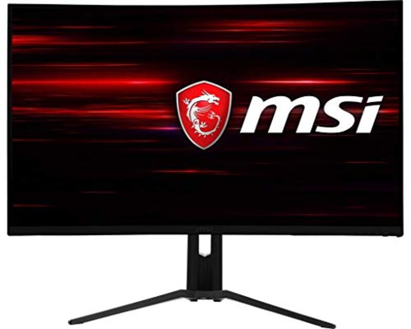MSI 32 inch Curved Gaming Monitor 60Hz Refresh Rate 4Ms, Hdr Ready, 4K Resolution, OPTIX MAG321CURV, Black