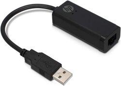HP 2UX21AA#ABB USB Network Adapters, Black