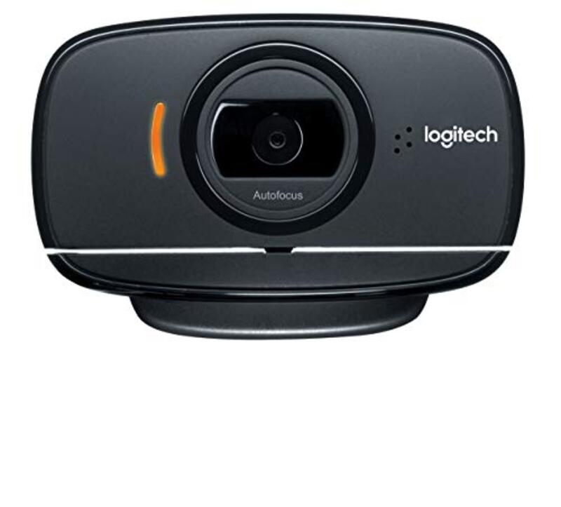 Logitech B525 720p/30fps Portable Business HD Webcam, Black