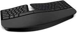 Microsoft Sculpt Ergonomic Desktop Wireless English Keyboard and Mouse Set, Black