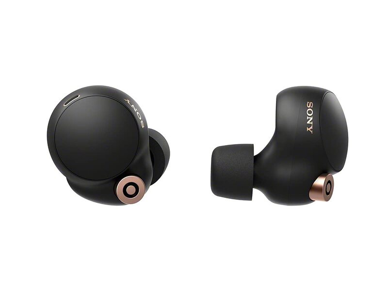 Sony WF-1000XM4 Truly Wireless In-Ear Noise Cancelling Headphones with Built-in Alexa, Black