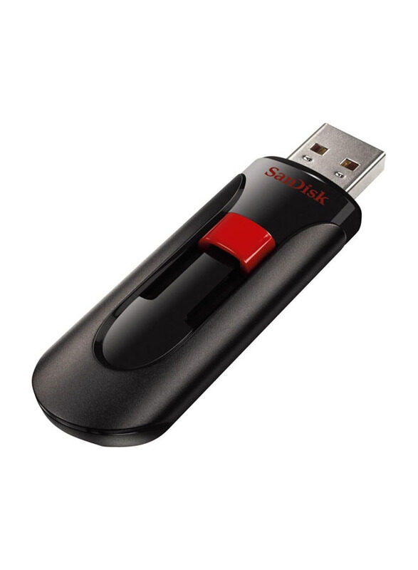 Sandisk 128GB Cruzer Glide USB 2.0 Flash Drive, Black