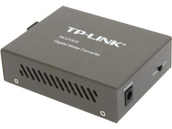 TP-Link Gigabit Ethernet Media Converter, MC210CS, Black