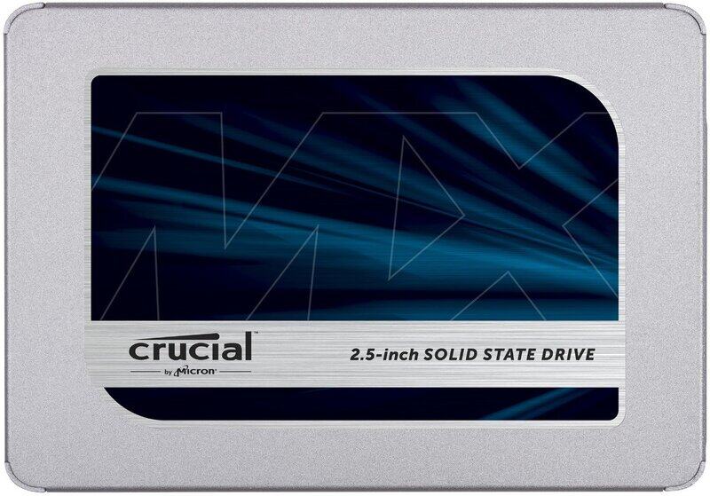 

Crucial MX500 500GB 3D Nand SATA 2.5 Inch Internal SSD, Grey