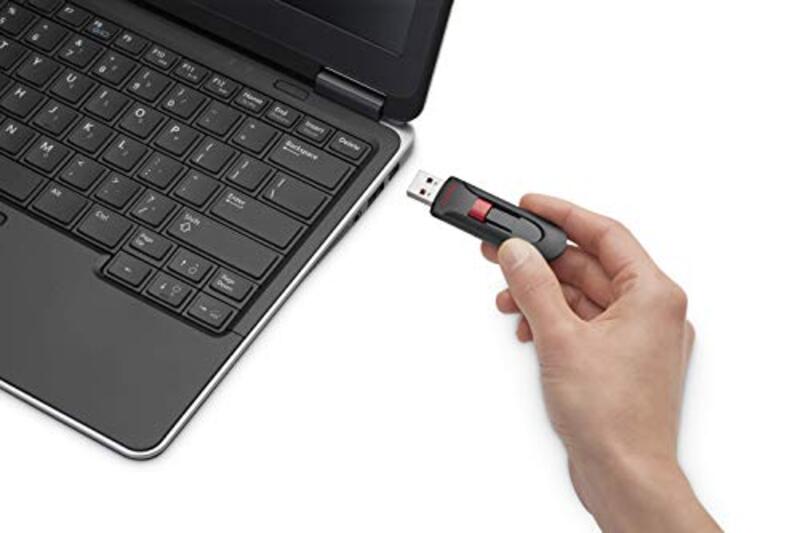 SanDisk 32GB Cruzer Glide USB 2.0 Flash Drive, Black