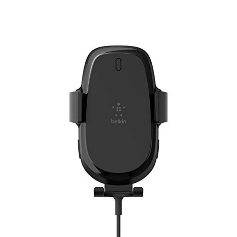 Belkin Boost Charge Wireless Car Charger With Vent Mount, 10W, Black, Black