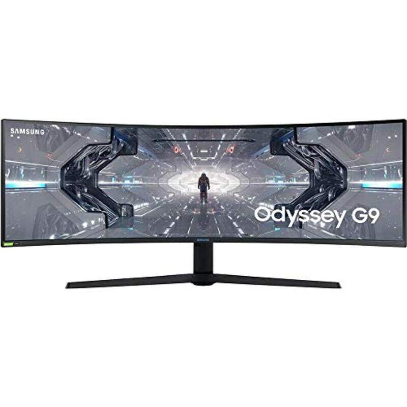 

Samsung 49 Inch Odyssey G9 QLED Curved Gaming Monitor, 240Hz, LC49G95TSSNXZA, Black